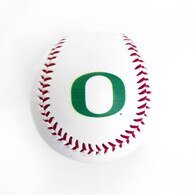 Classic Oregon O, Baden Sports, White, Balls, Sports, Baseball, White/Green, Autograph, 16600
